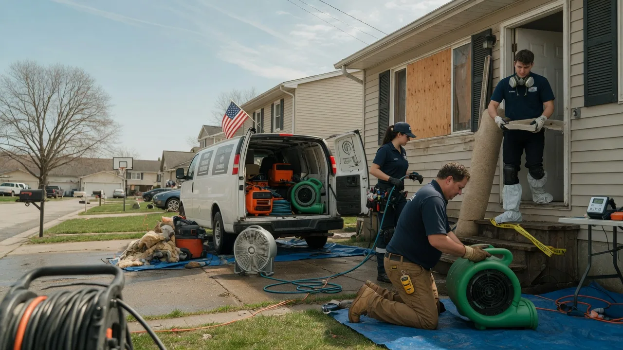 Water Damage Restoration in Lowber, PA near me
